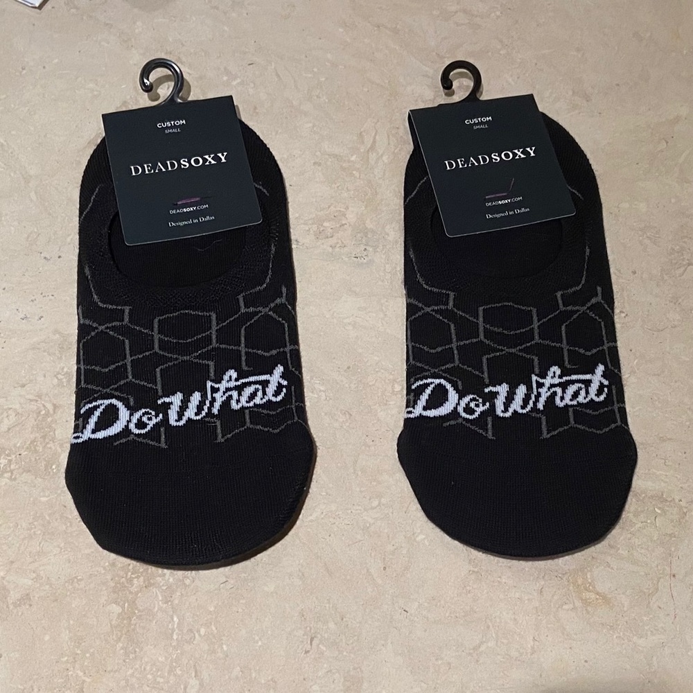 🆕 Do What You Love” Black & Gray Socks
